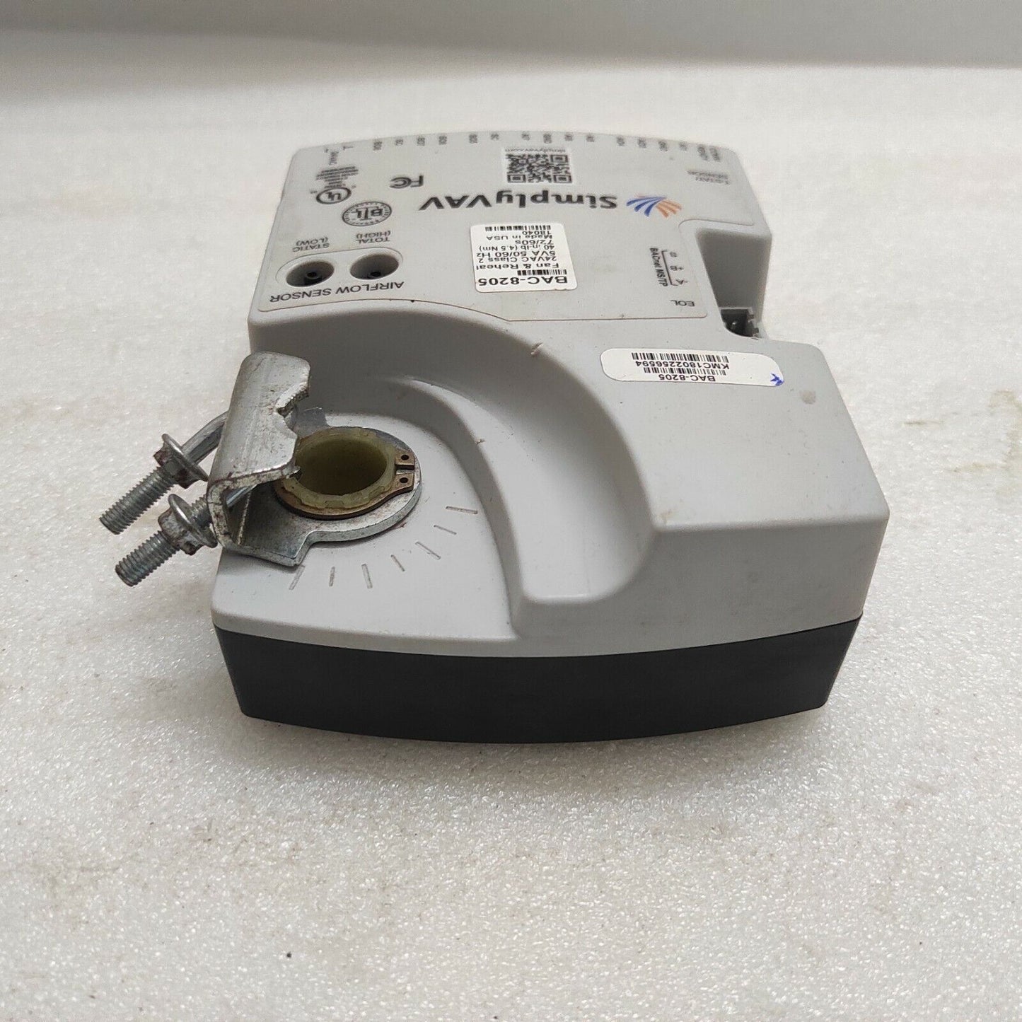 SIMPLY VAV BAC-8205 BACNET FAN AND REHEAT CONTROLLER 24VAC