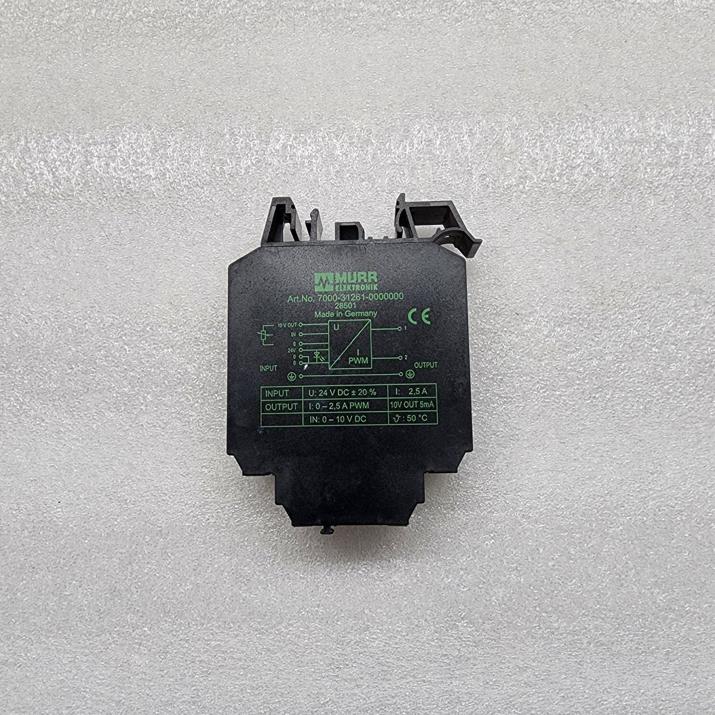 MURR ELEKTRONIK 7000-31261-0000000 PROPORTIONAL AMPLIFIER 28501