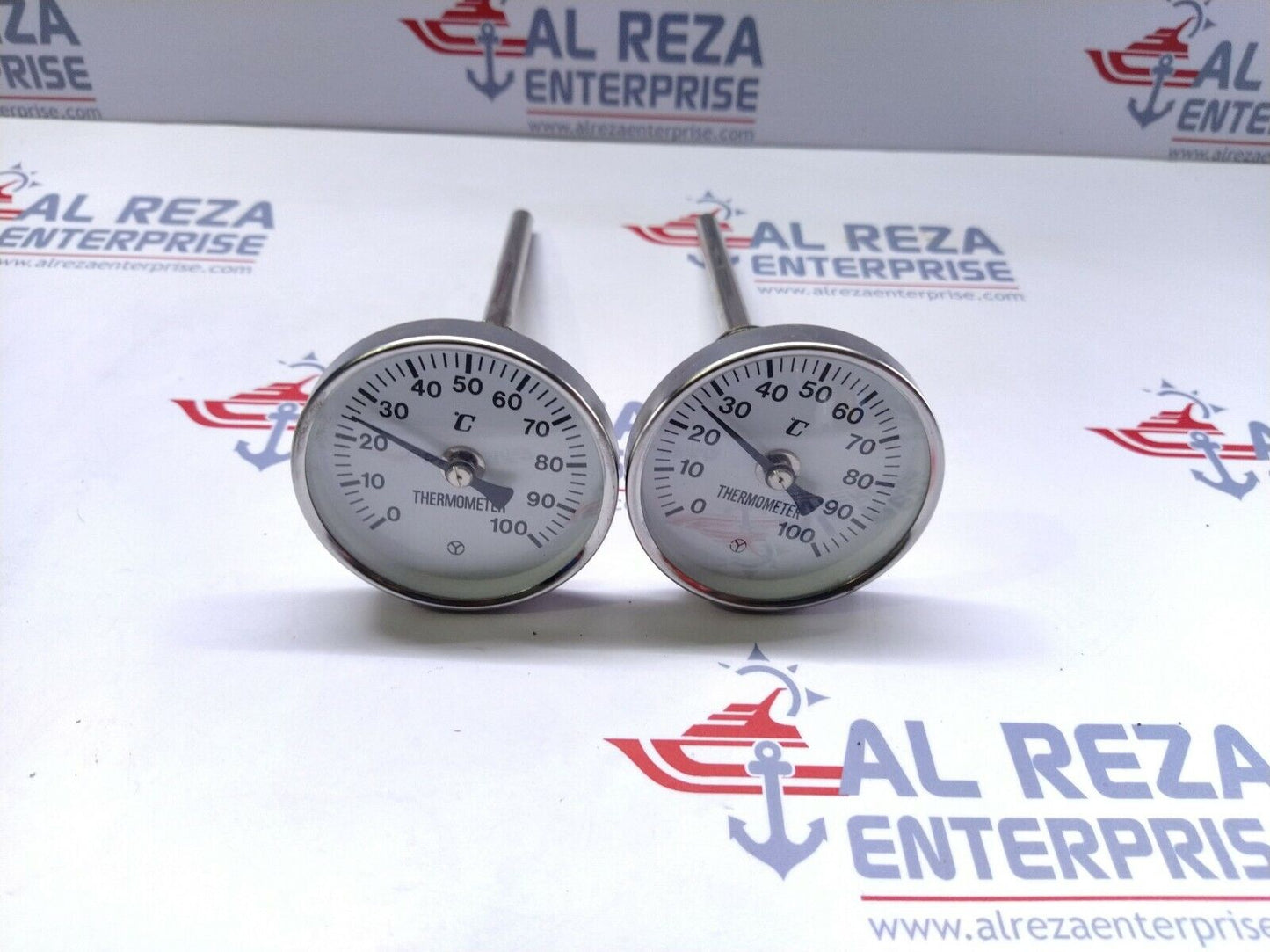 Bimetal Indicator Thermometer Type 60 Temp Range 0-100' C