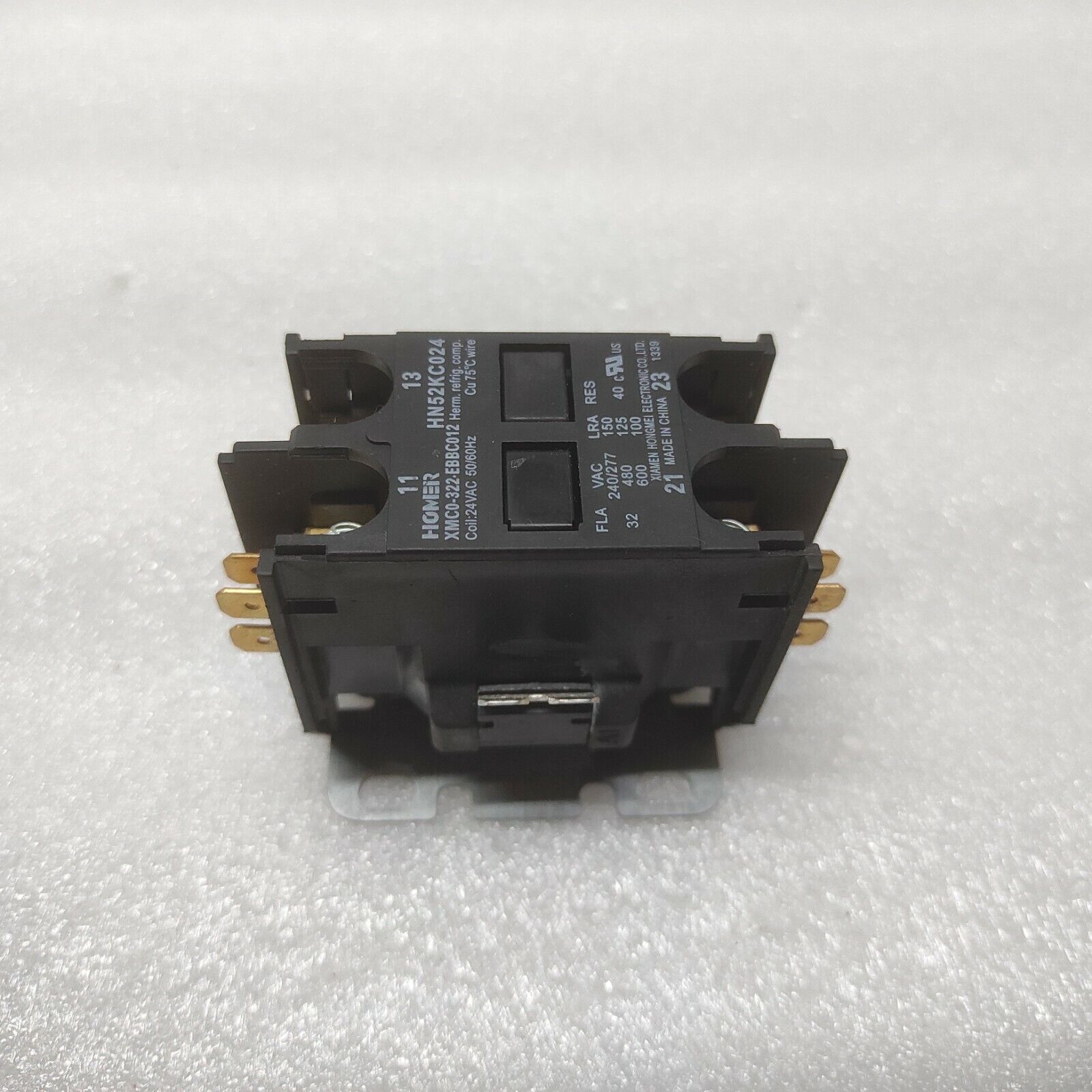 XIAMEN HONGMEI XMC0-322-EBBC012 CONTACTOR HN52KC024 COIL VOLTAGE 24VAC