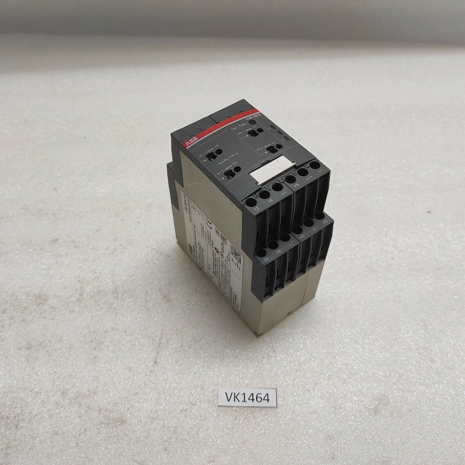 ABB CM-IWN.4S INSULATION MONITORING RELAY 24-240VAC/DC