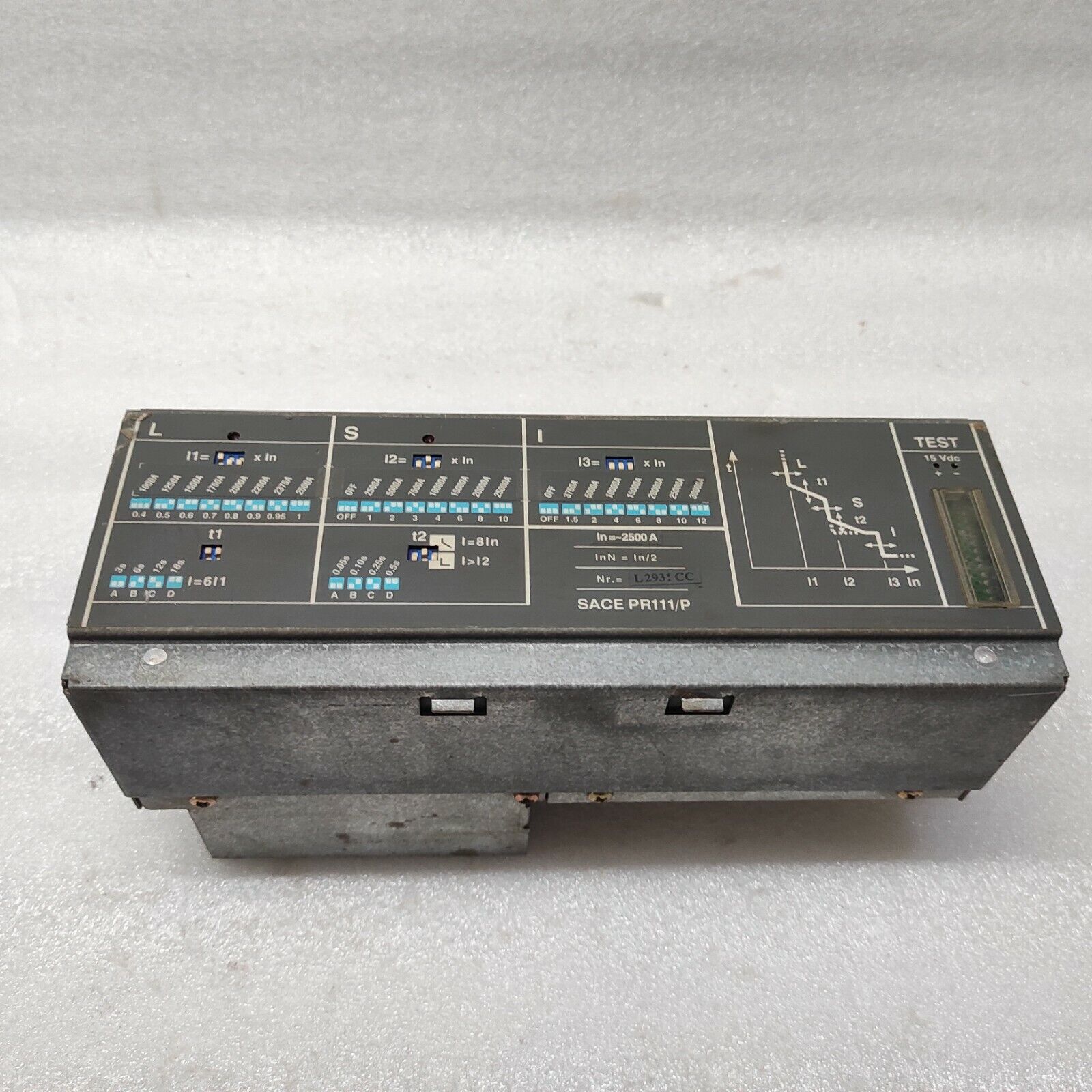 ABB SACE PR111/P LSIG TRIP UNIT 2500A