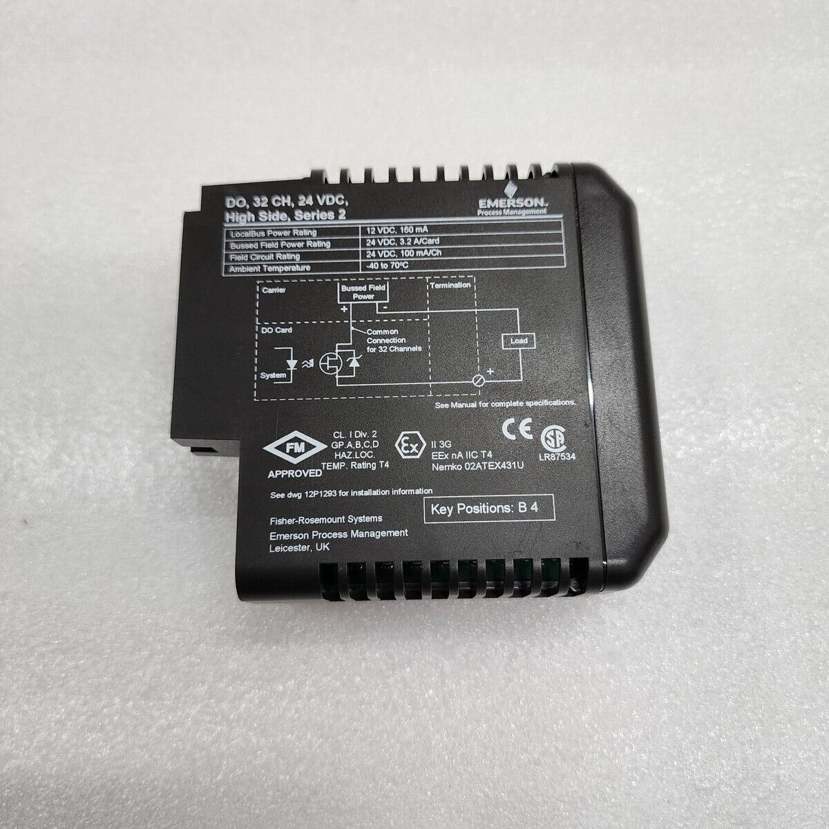 EMERSON KJ3204X1-BA1 DO 32CH 24VDC 12P3275X032