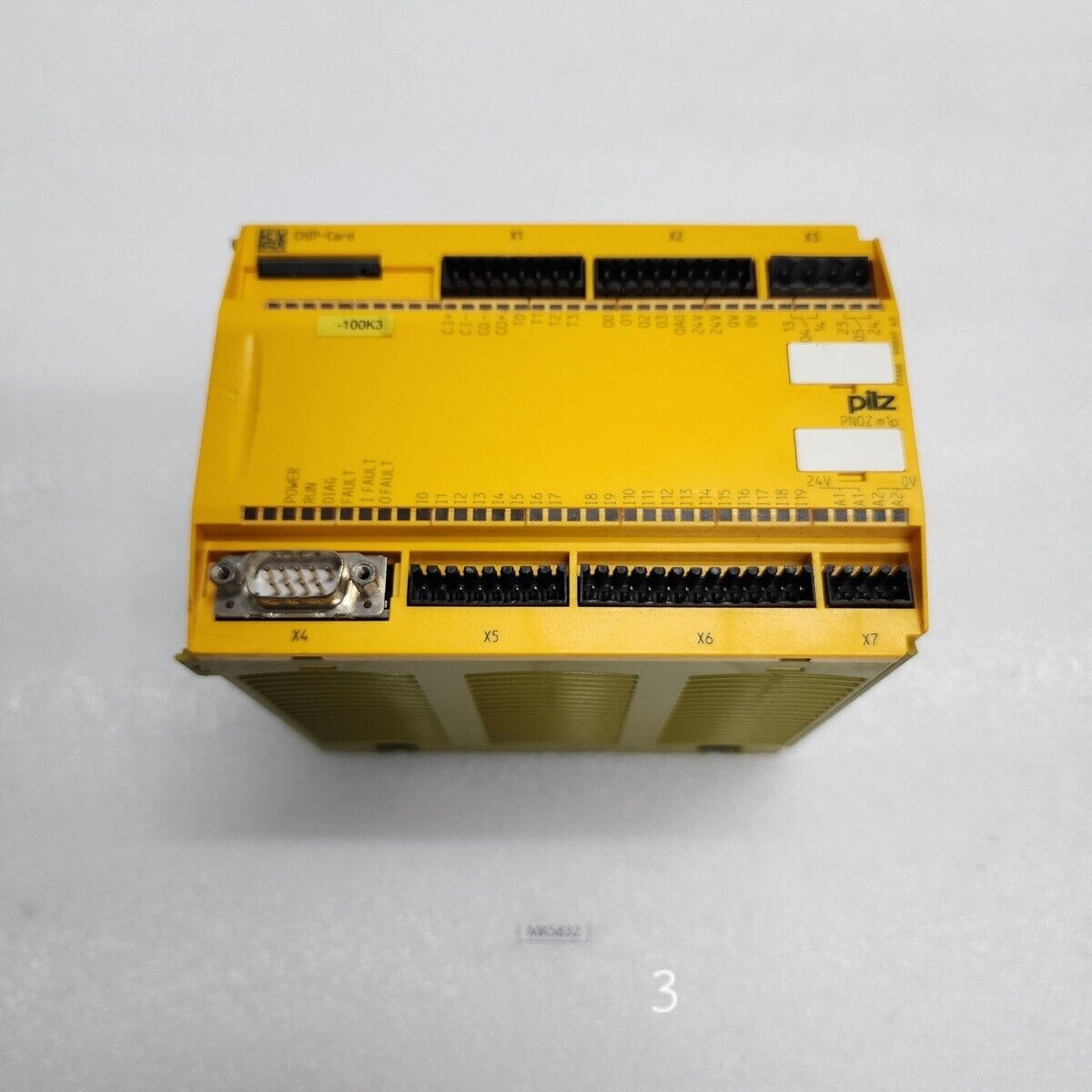 PILZ PNOZ M1P PROGRAMMABLE SAFETY CONTROLLER 773100 24VDC