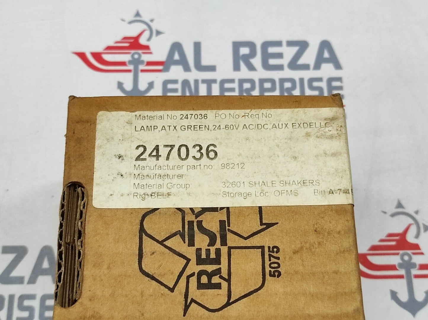 ATX 98212 AUX GREEN PILOT LAMP