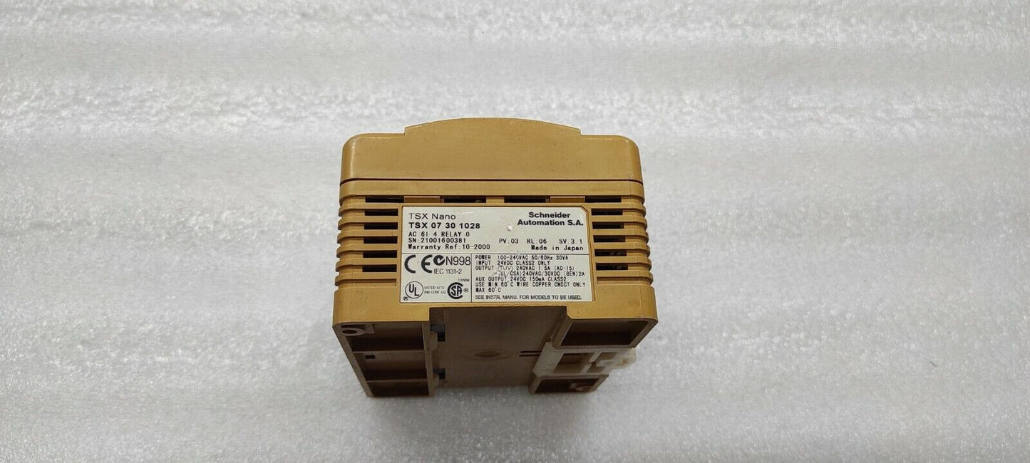 TELEMECANIQUE TSX NANO PLC TSX07301028 100-240VAC
