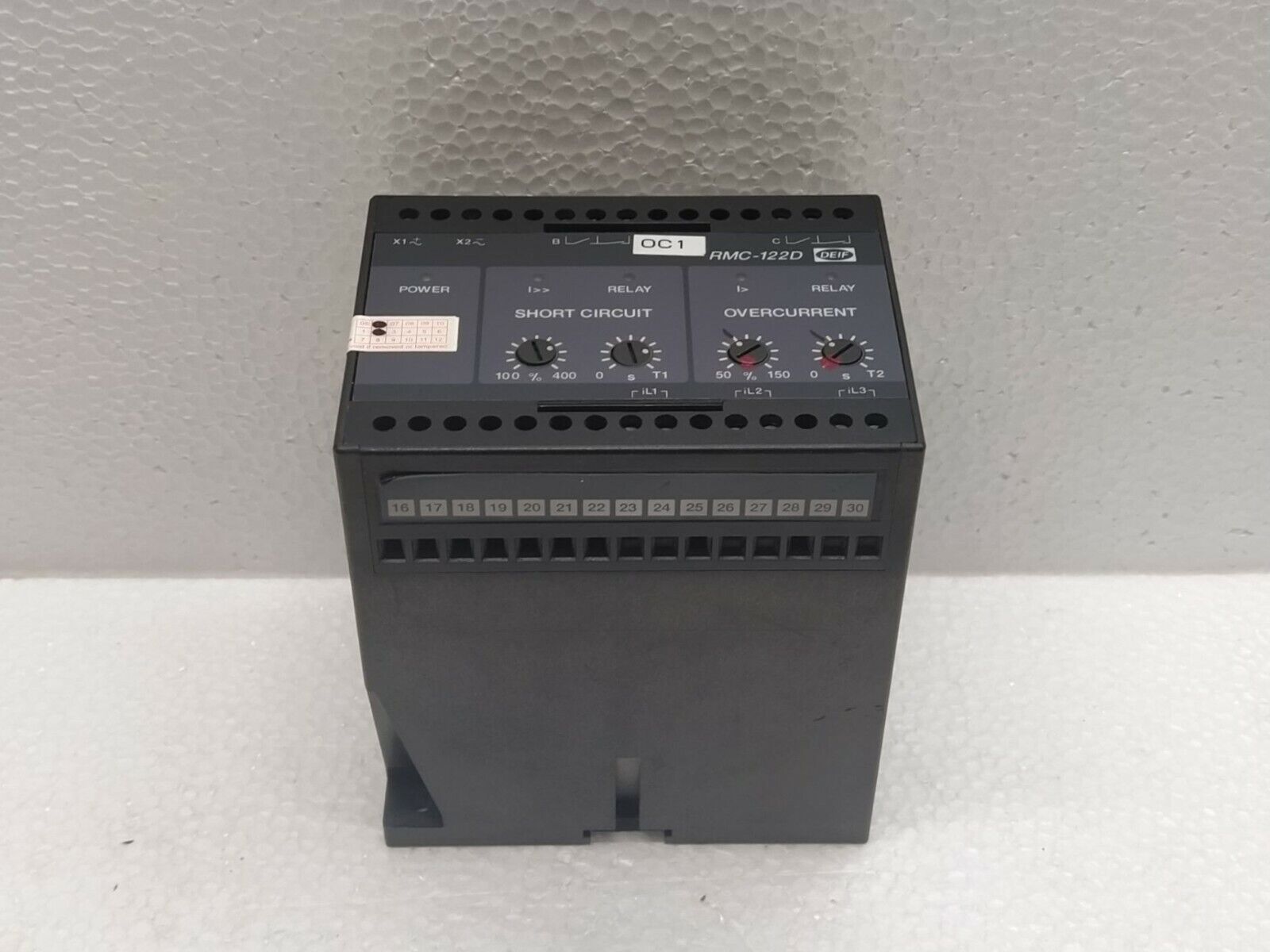 DEIF RMC-122D Current Short Circuit Relay 100032395.160 RMC122D