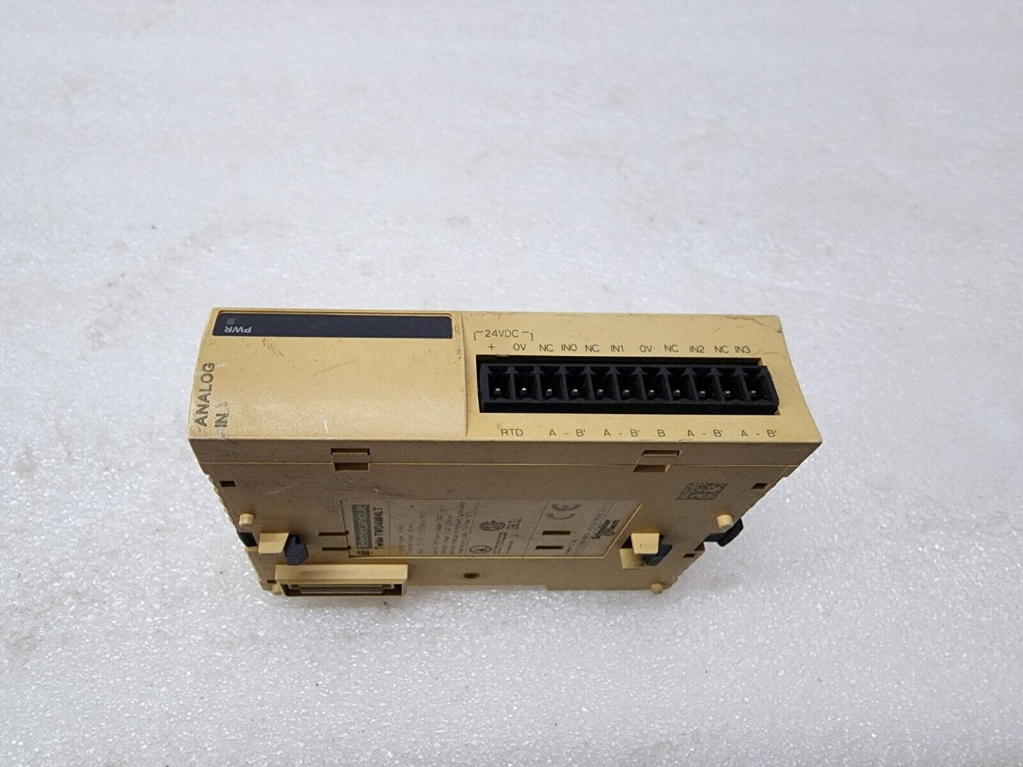 TWDAMI4LT ANALOG INPUT MODULE