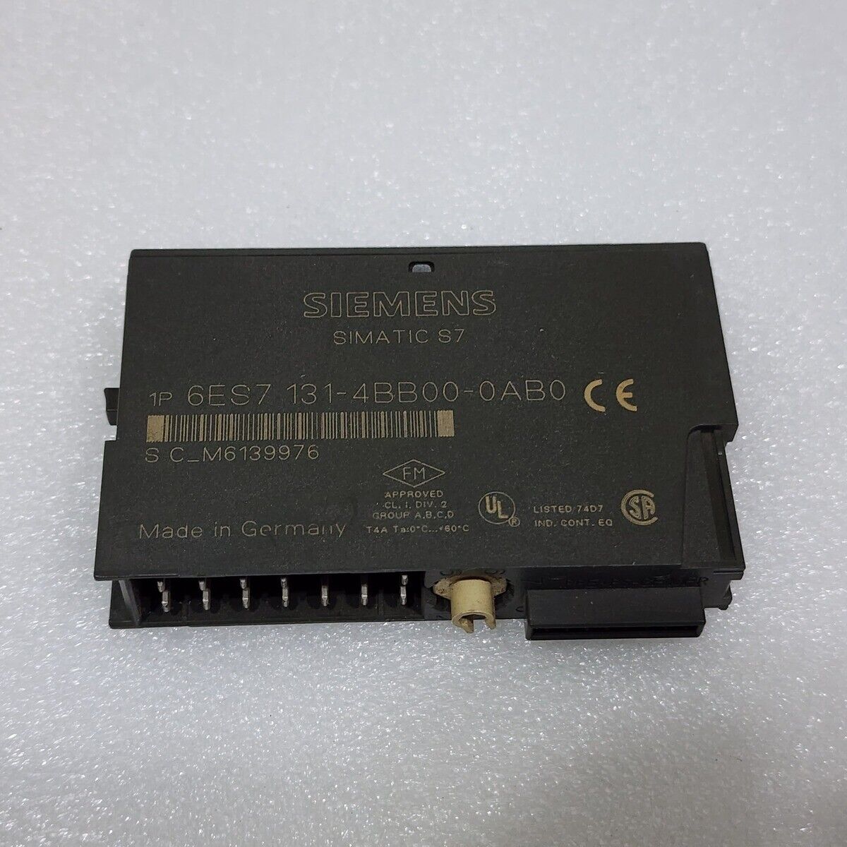 SIEMENS 6ES7 131-4BB00-0AB0 2-CH DIGITAL INPUT MODULE