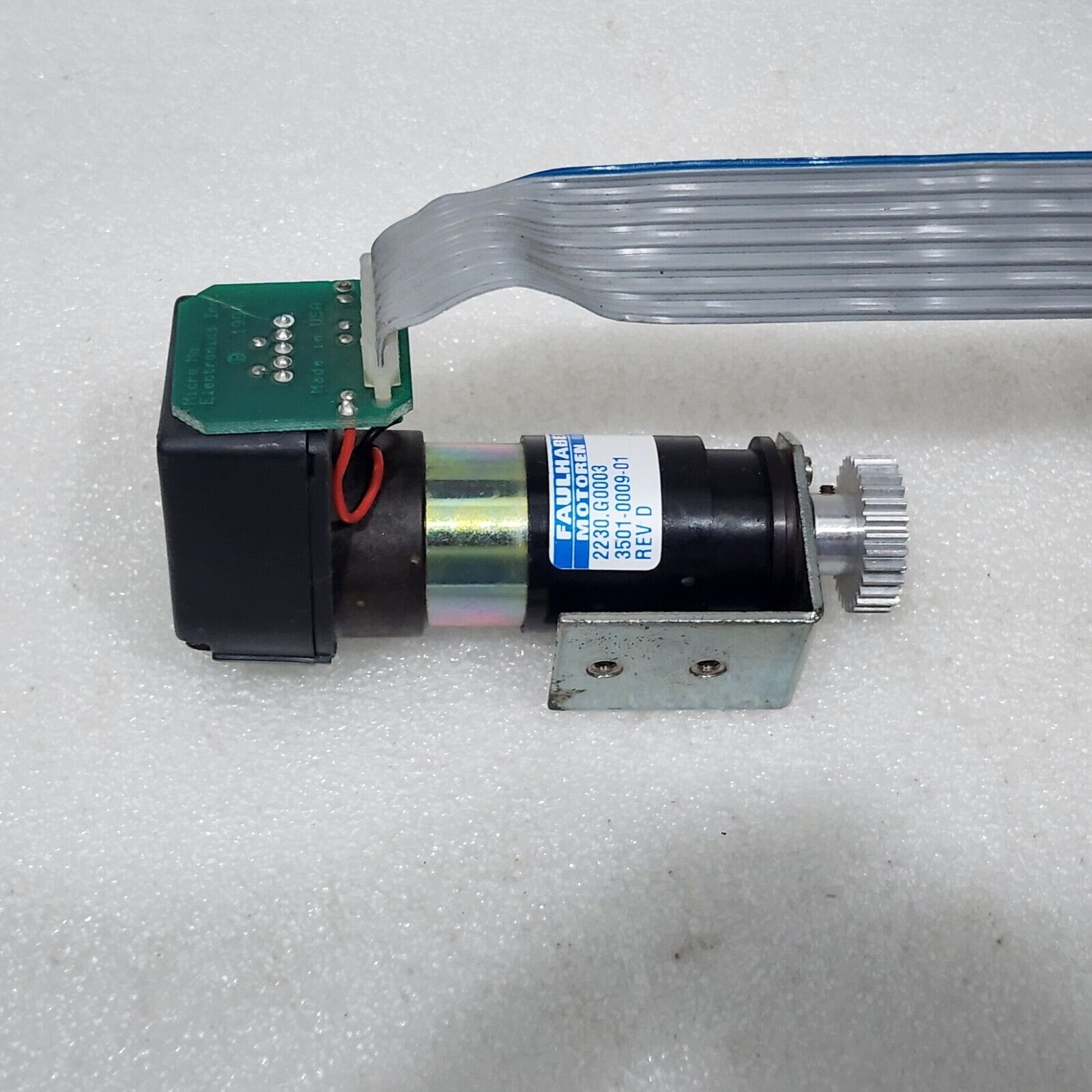 FAULHABER MOTOREN 2230.G0003 DC MICRO GEAR MOTOR 3501-0009-01 QEDS-5923