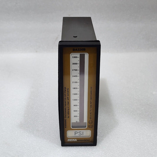 BEKA ASSOCIATES BA326B INTRINSICALLY SAFE 2-WIRE 4/20 mA COMBINED INDICATOR