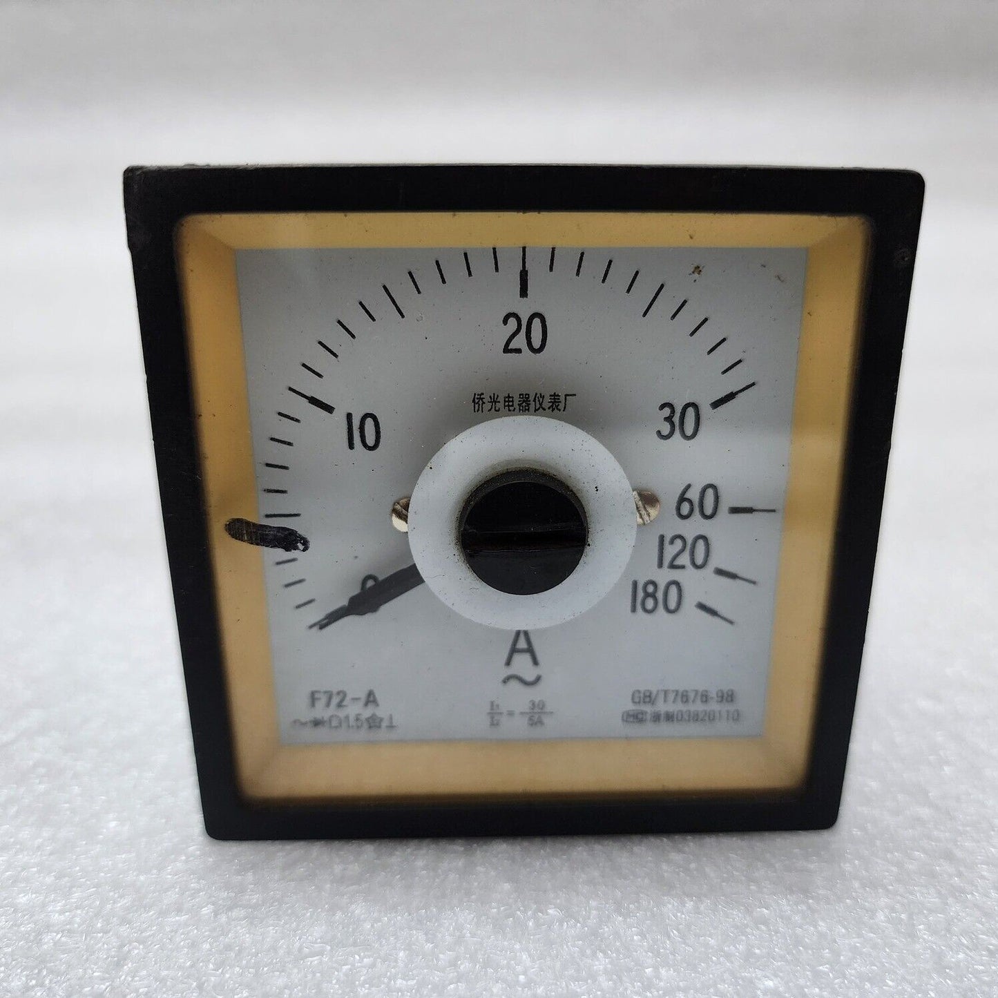 QIAOGUANG ELECTRICAL INSTRUMENT F72-A AMMETER