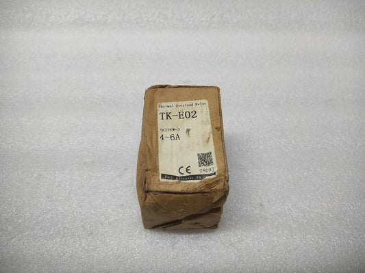 FUJI TK-E02 THERMAL OVERLOAD RELAY 4-6A TK22E