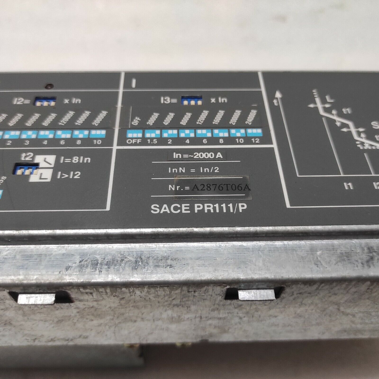 ABB SACE PR111/P LSIG TRIP UNIT 2000A