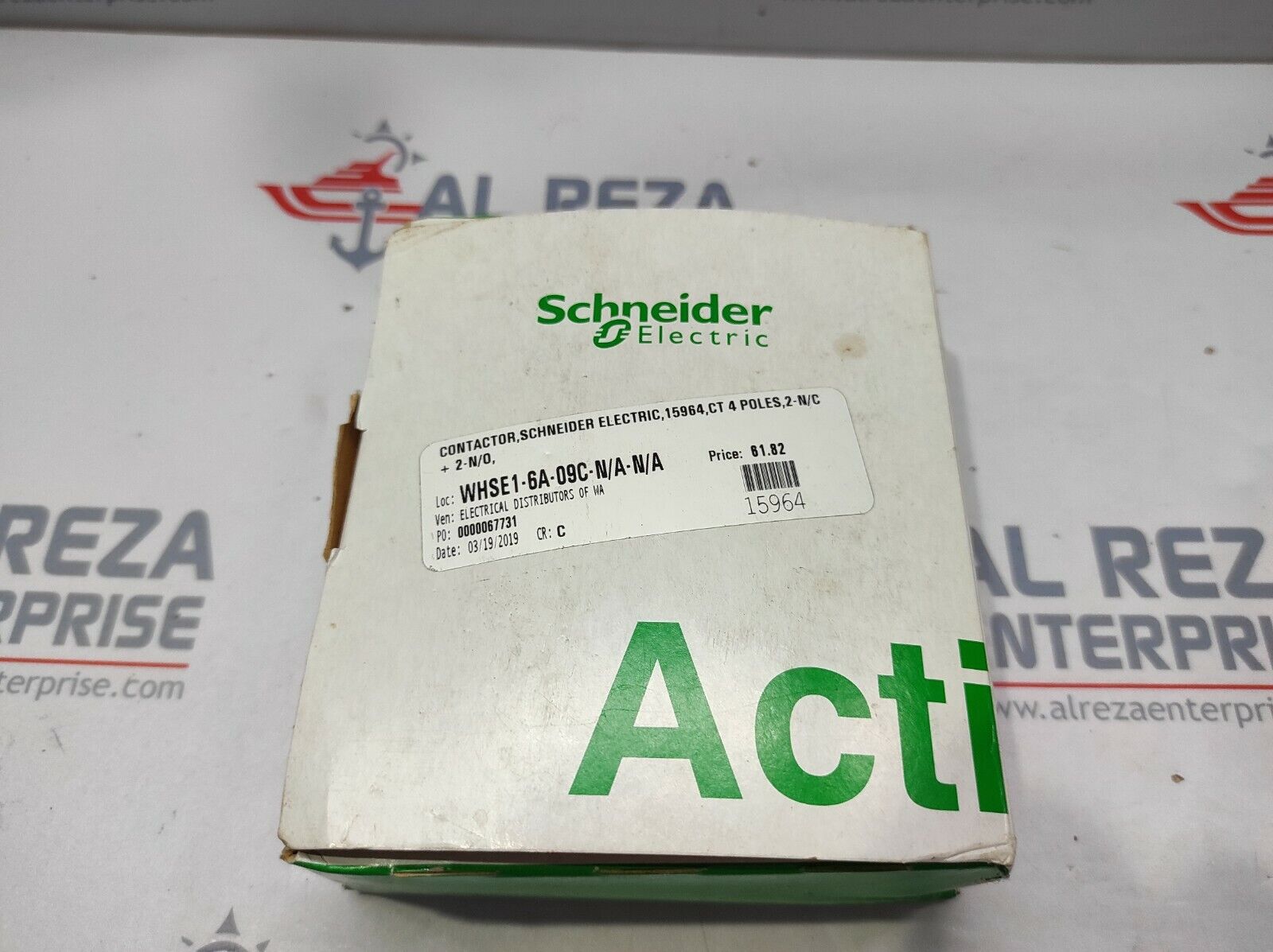 SE A9C20838 ICT 25A CONTACTOR 220-240VAC