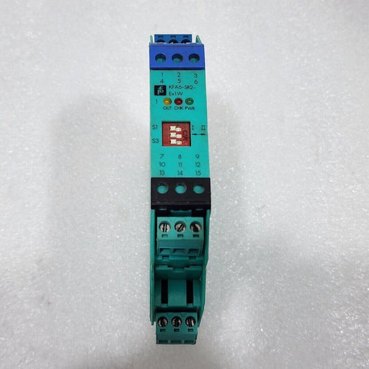 PEPPERL + FUCHS KFA6-SR2-EX1.W SWITCH AMPLIFIER 37368S