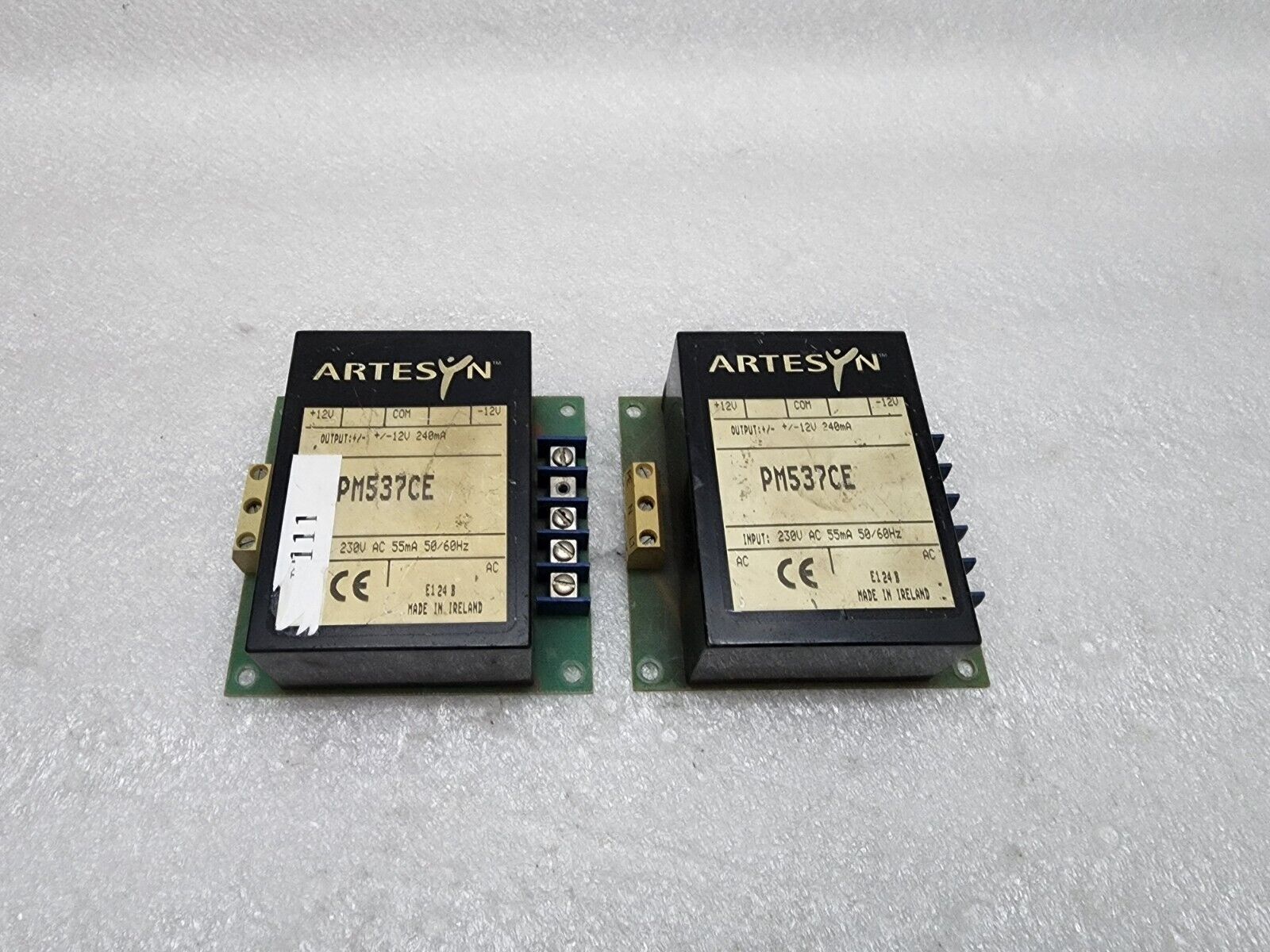 ARTESYN PM537CE SINGLE DUAL AND TRIPLE OUTPUT