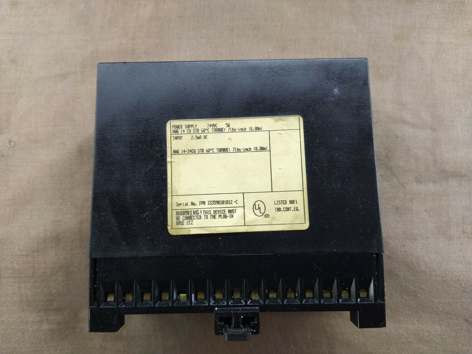 ABB Procontic CS 31 ICST08A9 Analog I Remote Unit 24 VDC 200mA