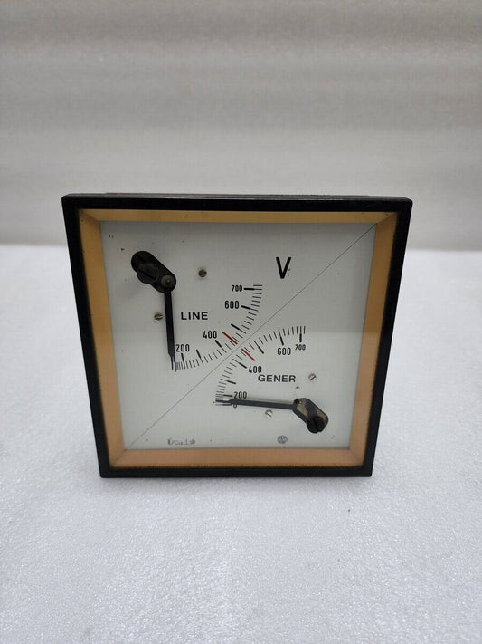 SACI DOUBLE VOLT METER 0-710V