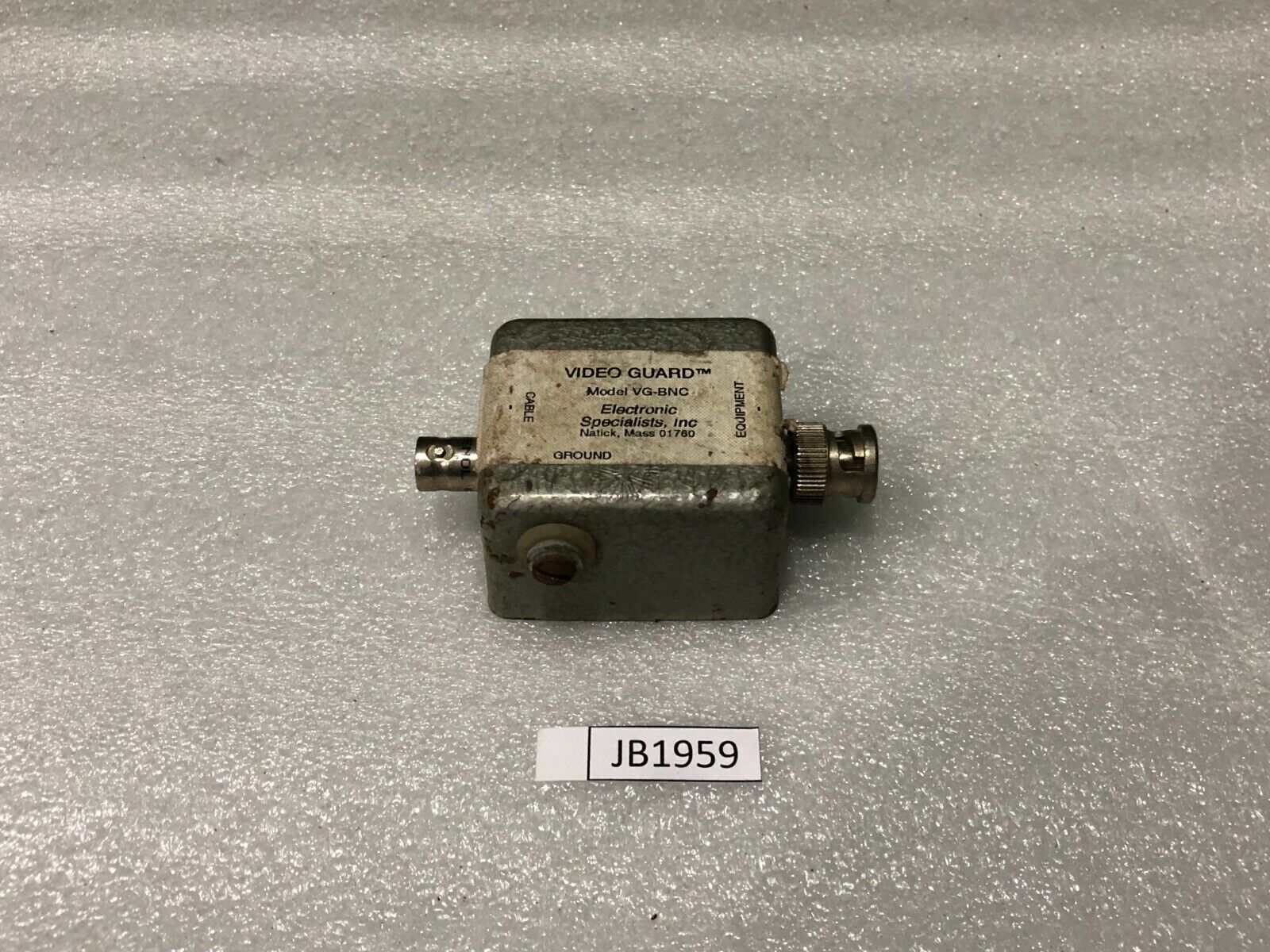 ELECTRONIC SPECIALIST VG-BNC VIDEO GUARD 