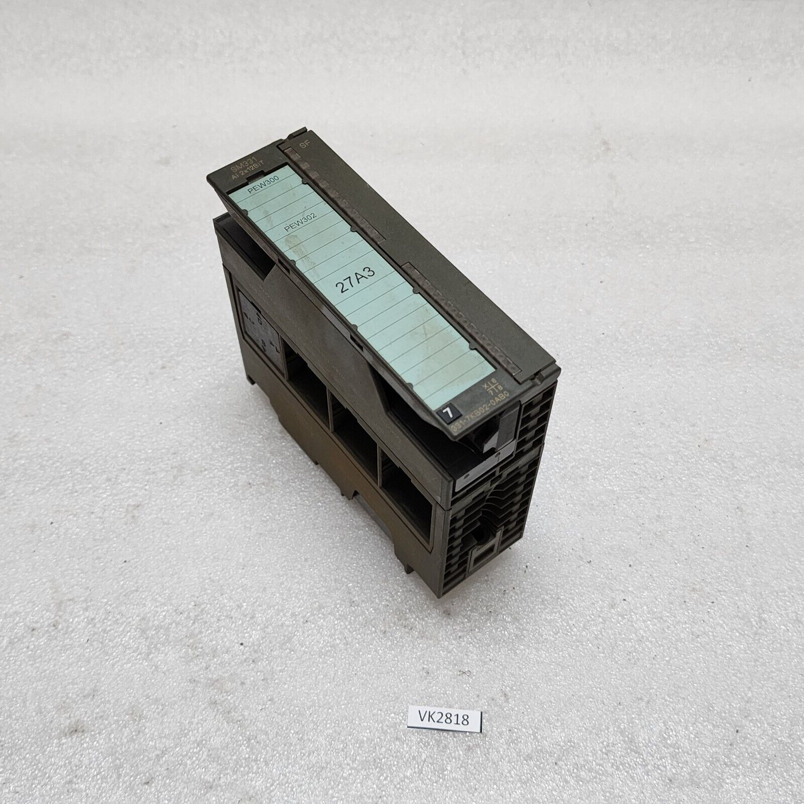 SIEMENS 6ES7 331-7KB02-0AB0 ANALOG INPUT MODULE