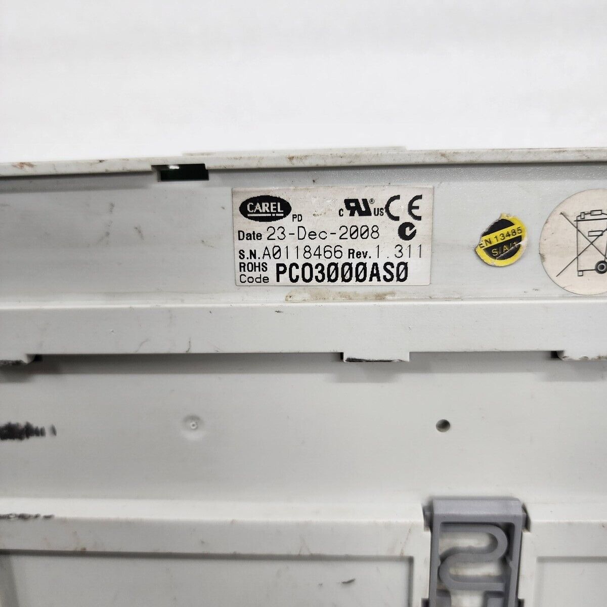 CAREL PCO3000AS0 PCO PROGRAMMABLE CONTROLLER REV 1.311