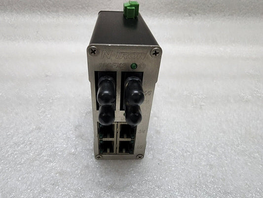 N-TRON 106FX2-ST UNMANAGED INDUSTRIAL ETHERNET SWITCH 10-30VDC 0.65A