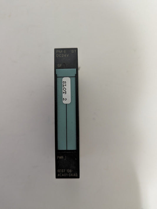 SIEMENS SIMATIC S7 ETS200S PM-E DC24V 6ES7 138-4CA01-0AA0 lot of 9 unit