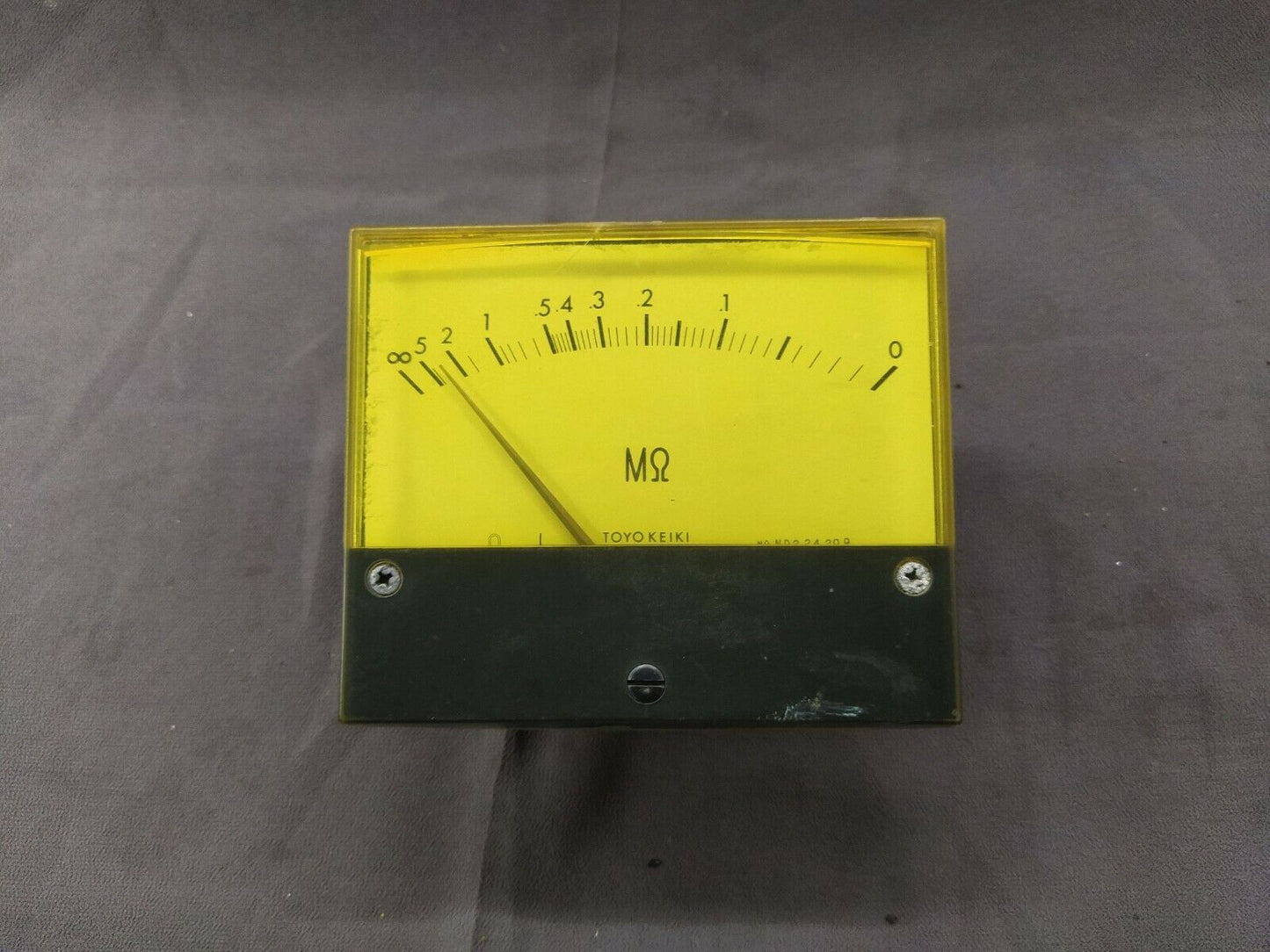 Toyo Keiki MEGA OHM Grounding Meter Relay MPC-12 0-5 M-OHM