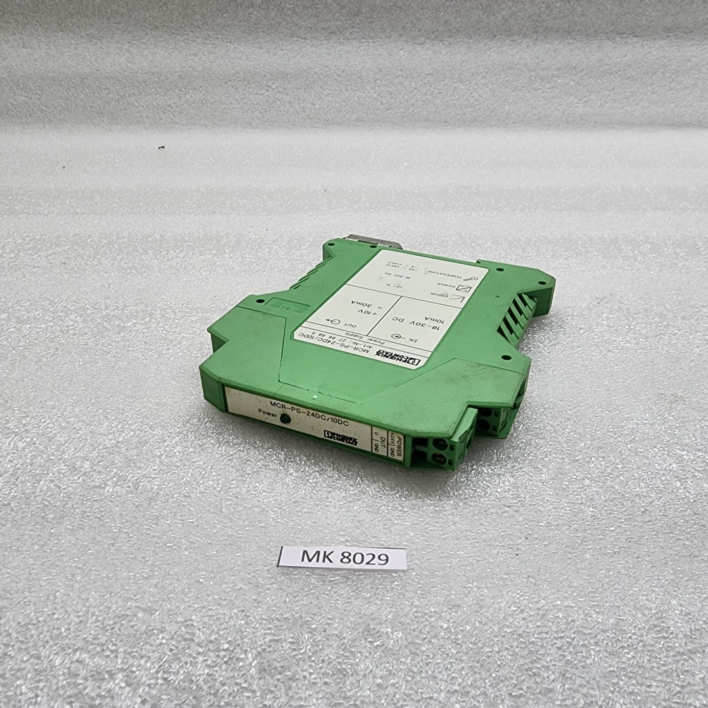 PHOENIX CONTACT MCR-PS-24DC/10DC SIGNAL CONDITIONER 2766685