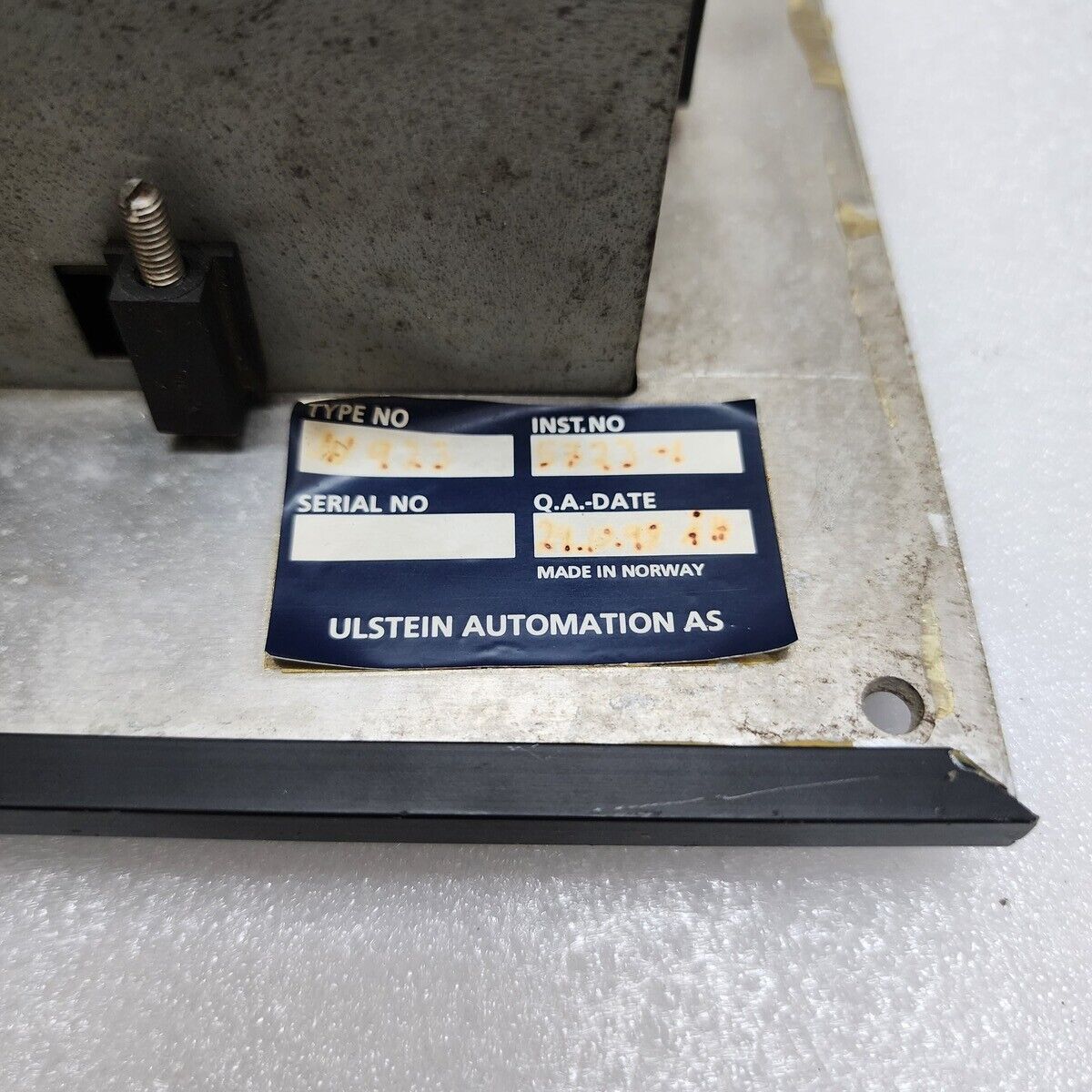 ULSTEIN UMAS-V MARINE AUTOMATION UN925 PANEL CONTROLLER ROLLSROYCE FOR PARTS