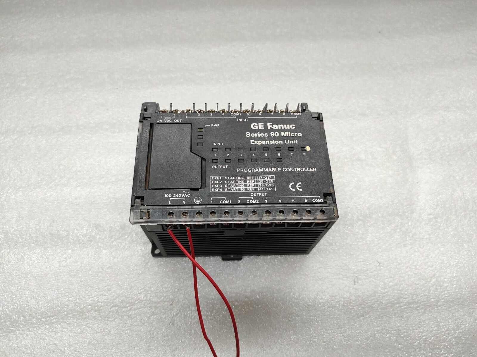 GE FANUC IC693UEX011RP1 PROGRAMMABLE CONTROLLER 100-240VAC