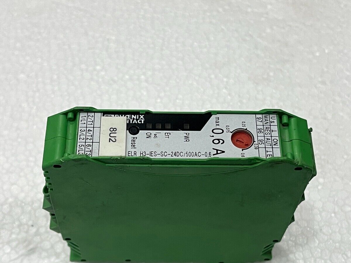 PHOENIX CONTACT ELR H3-IES-SC-24DC/500AC-0.6 HYBRID MOTOR STARTER 29 005 66