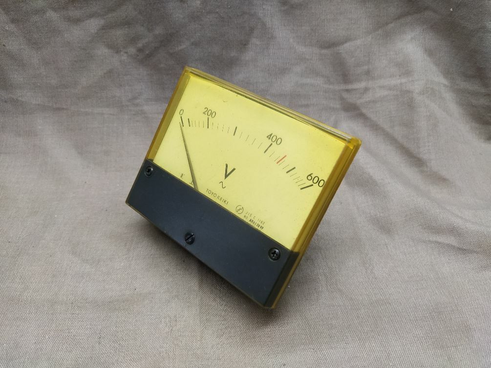 TOYO KEIKI ACF-12N VOLT METER PT 460/115V 0-600V