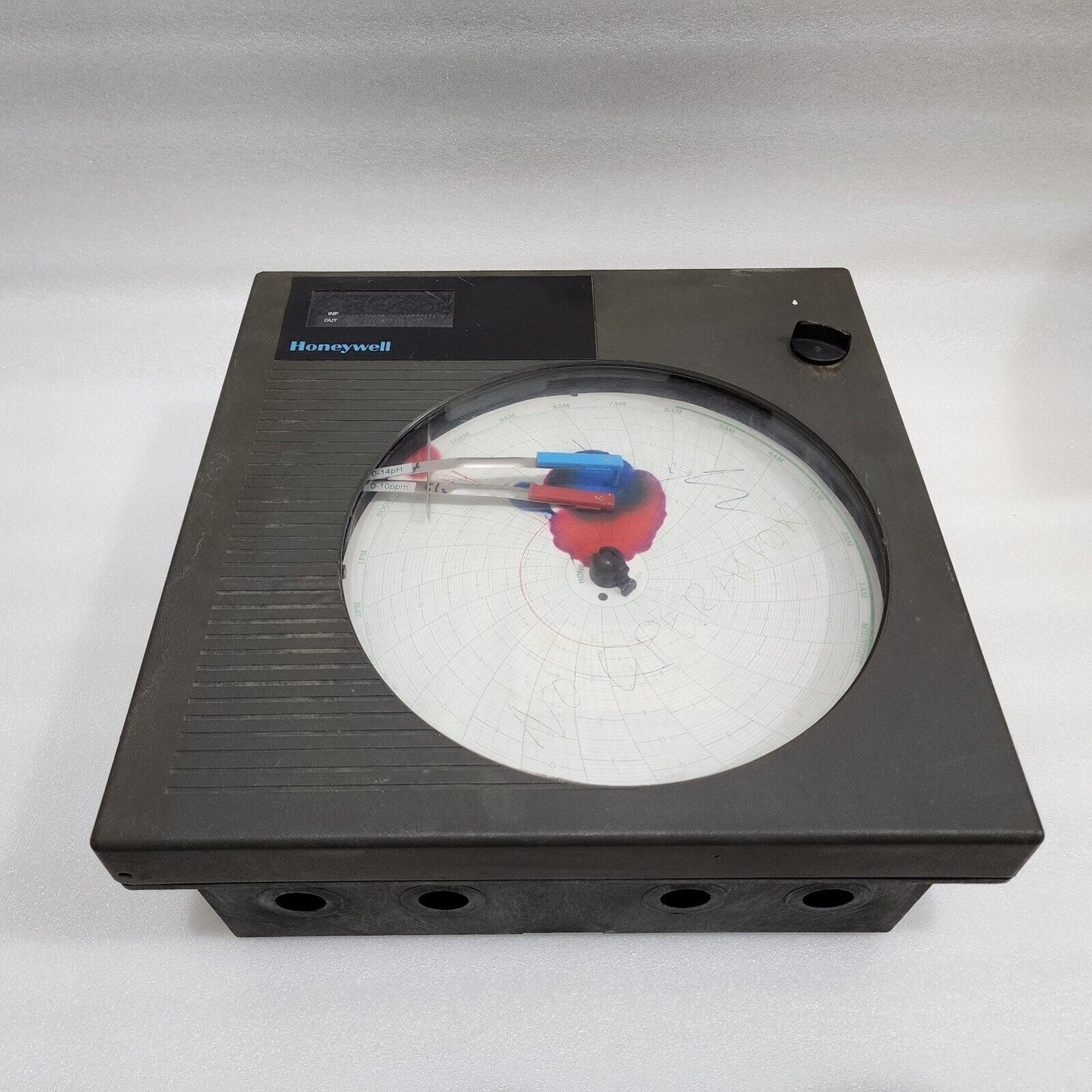 HONEYWELL DR4300 CIRCULAR CHART RECORDER DR4312-0000-G0100 100-240VAC