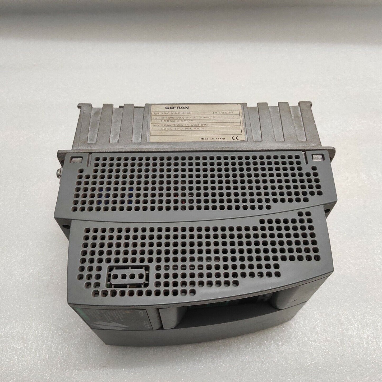 GEFRAN AGL50-EV LIFT VECTOR SIEI AGL50-EV-2055-KBL-AC4 5.5kW AC DRIVES 400VAC