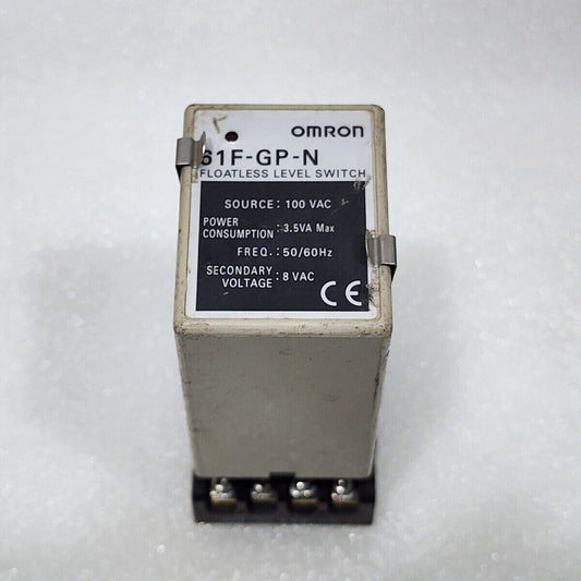 OMRON 61F-GP-N FLOTLESS LEVEL SWITCH 100VAC