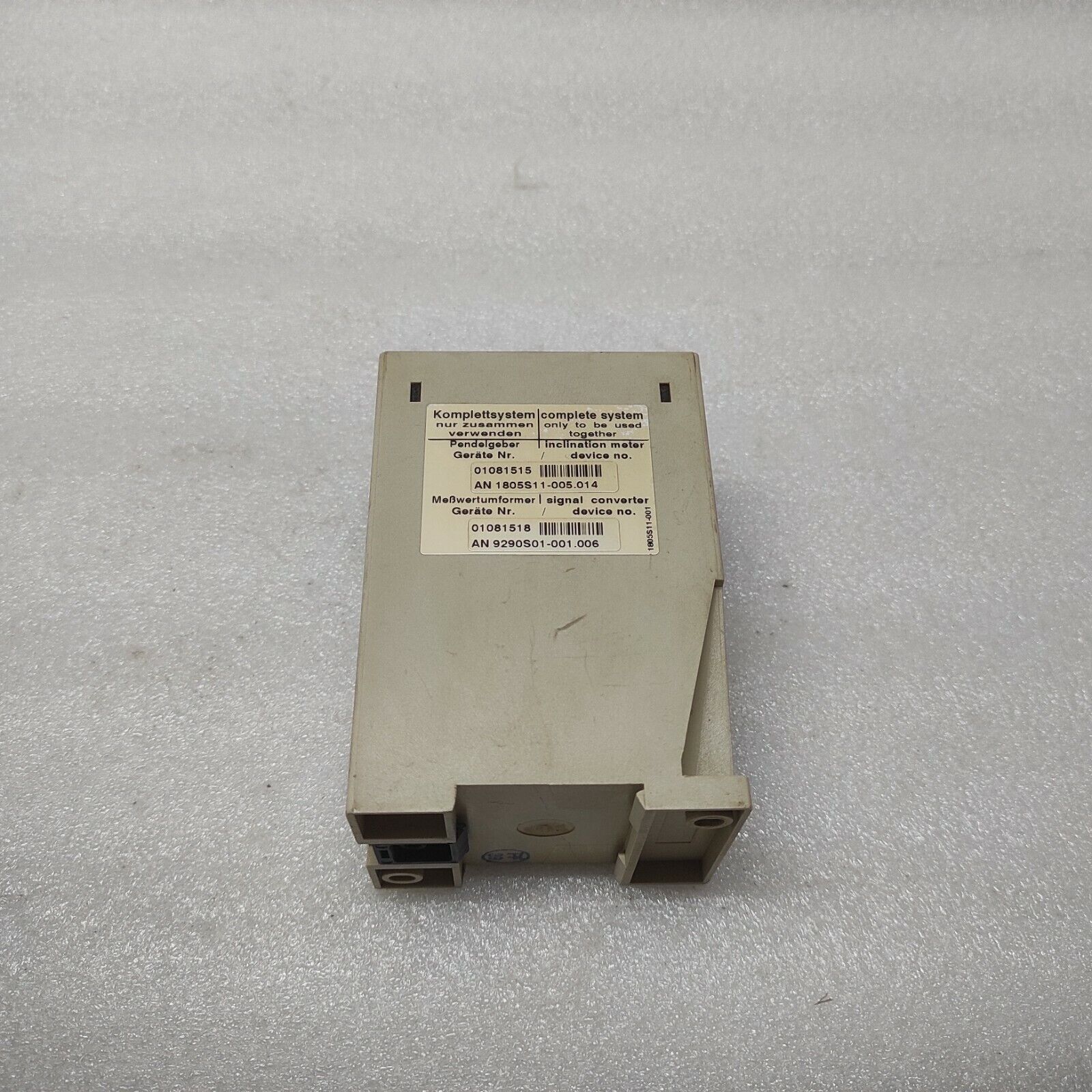 FSG WE-VI2 38/2K/K16 INCLINATION METER 18-36VDC
