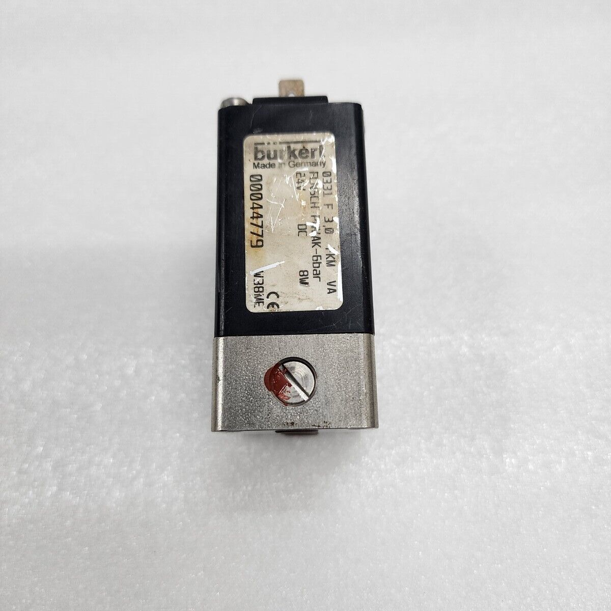 BURKERT 0331 F 3.0 FKM VA SOLENOID VALVE 24VDC 00044779