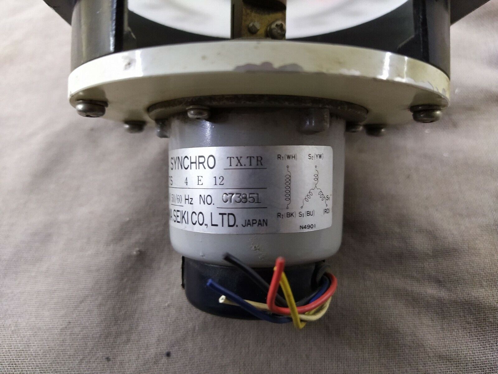 Nunotani Nautical Instrument Rudder Angle Indicator 0-75