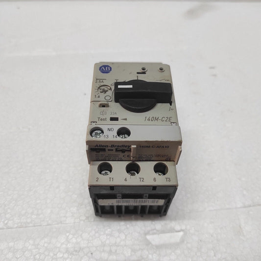 ALLEN BRADLEY 140M-C2E-B25 CIRCUIT BREAKER MOTOR PROTECTION 