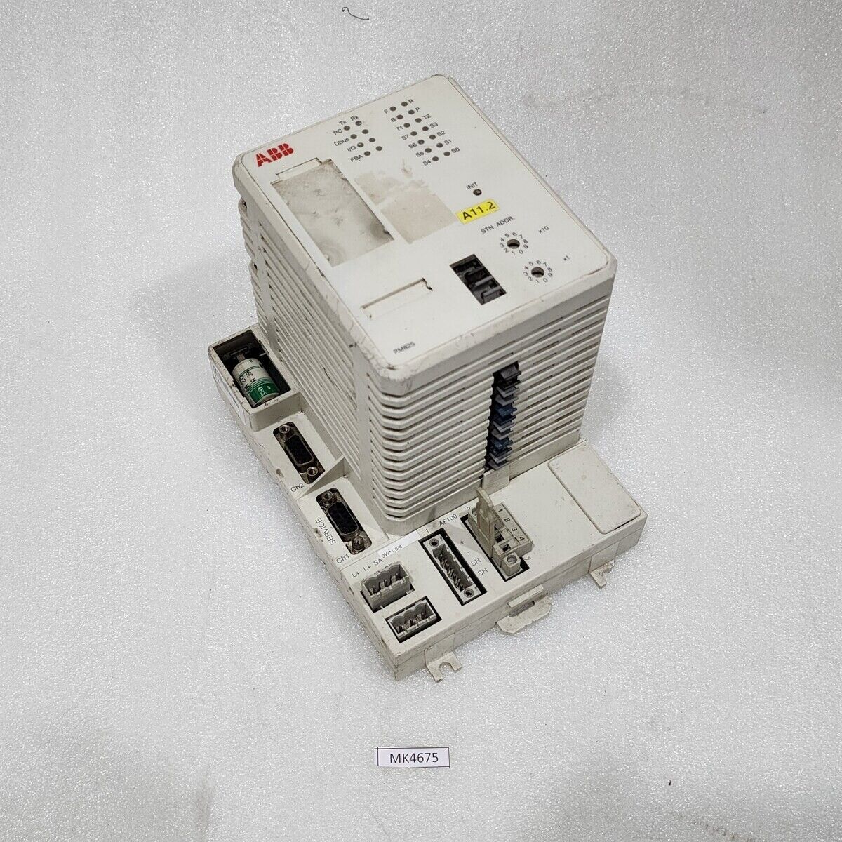 ABB PM825 PROCESSOR MODULE 3BSE010796R1 BODY DAMAGE BROKEN DISCOUNTED PRICE