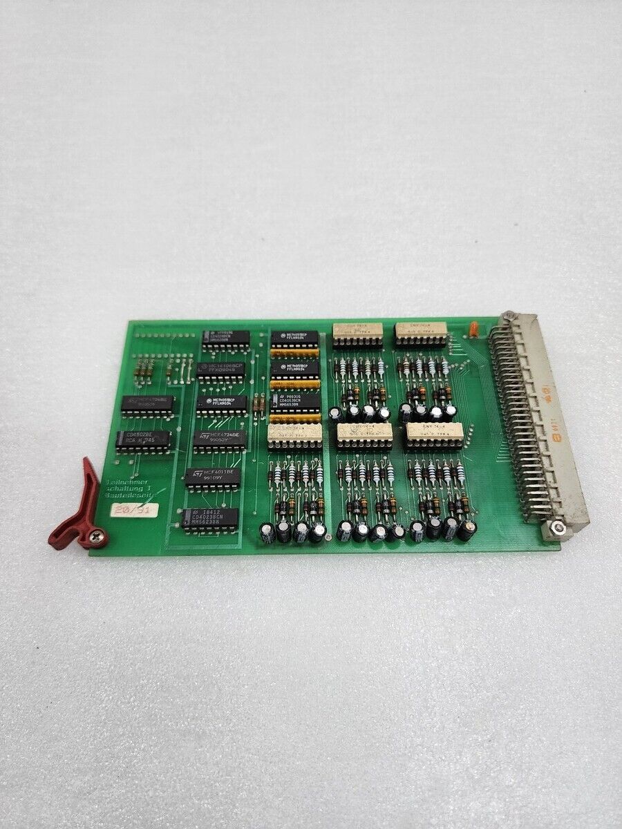 TEILNEHMER SCHALTUNG T BAUTEILESEITE CIRCUIT BOARD
