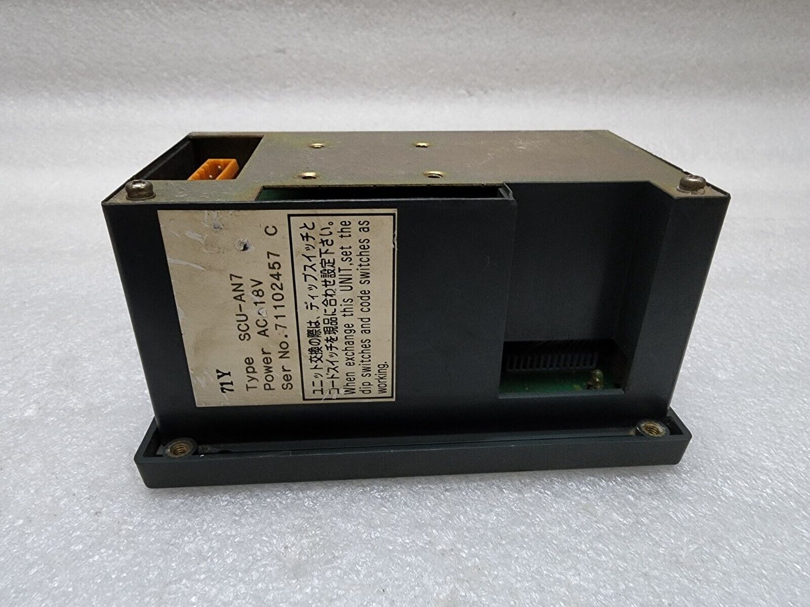 JRCS SCU-AN7 STARTER CONTROL UNIT 18V
