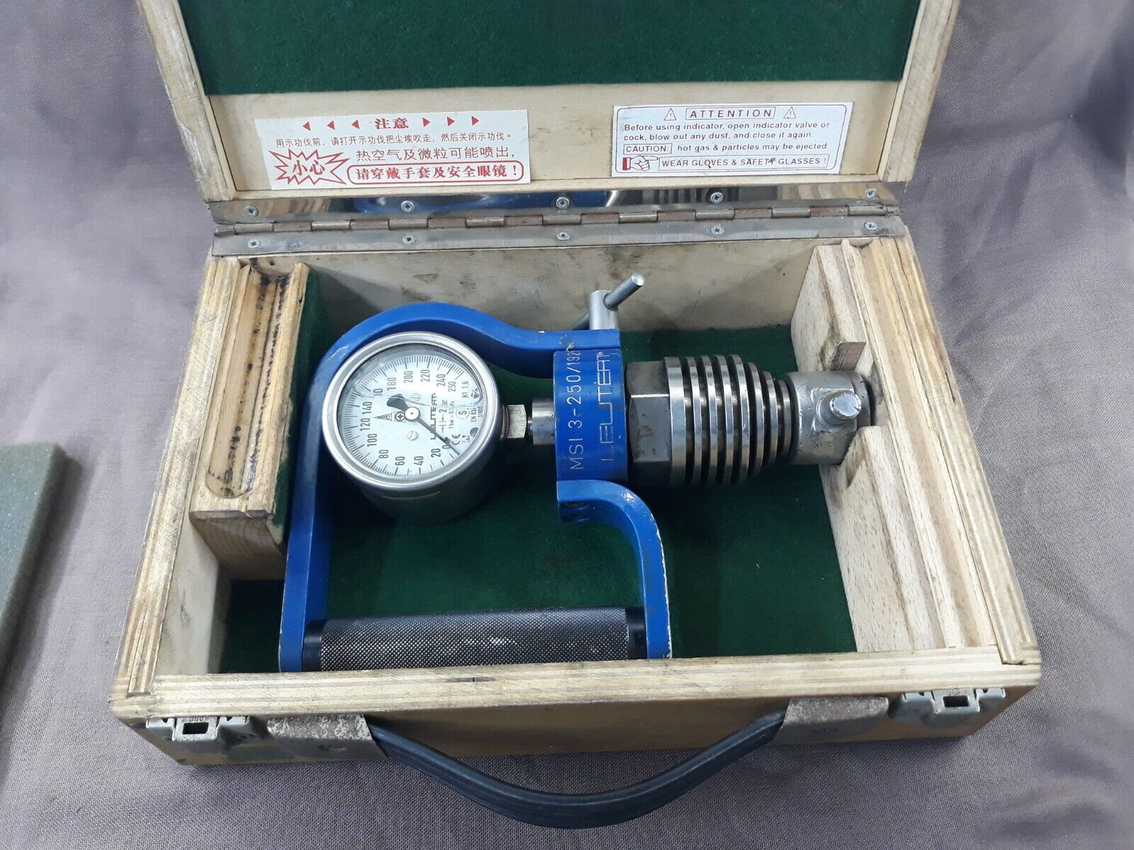 Leutert MSI 3 Peak Pressure Indicator up to 300 Bar