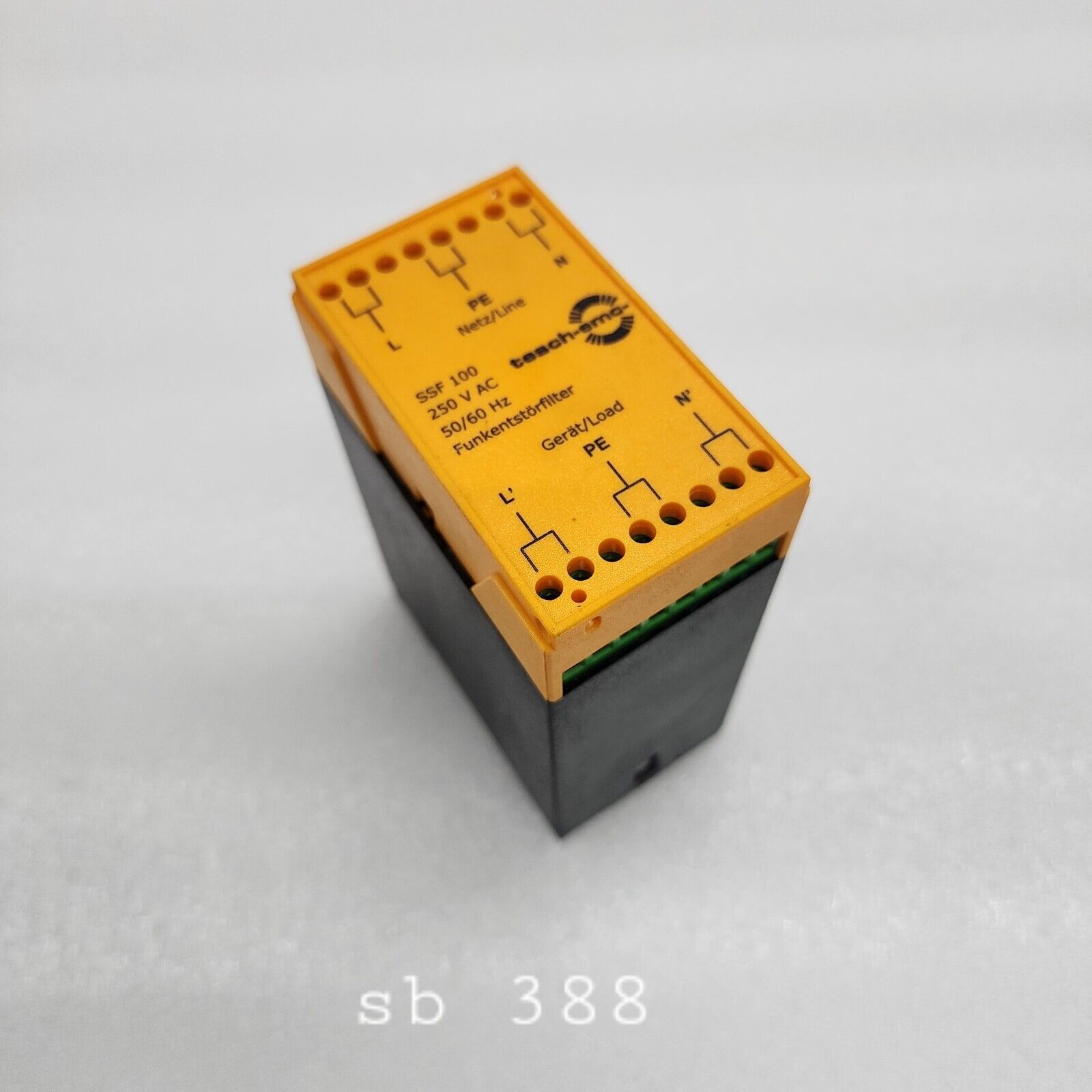 TESCH-EMC SSF100-2-10A LINE FILTER SSF 100 250VAC