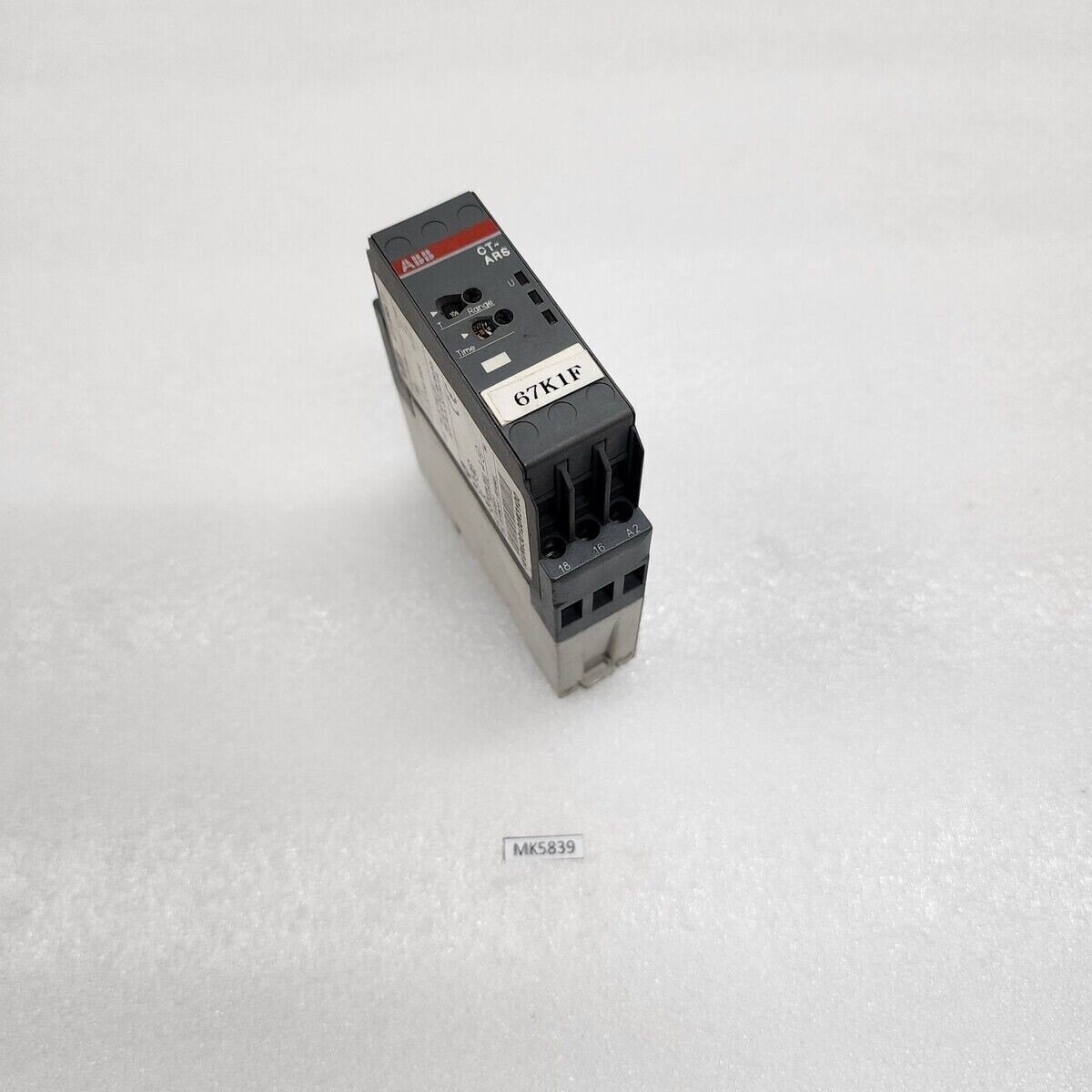 ABB CT-ARS.11 OFF-DELAY TIME RELAY 1SVR630120R3100 24-240V AC/DC