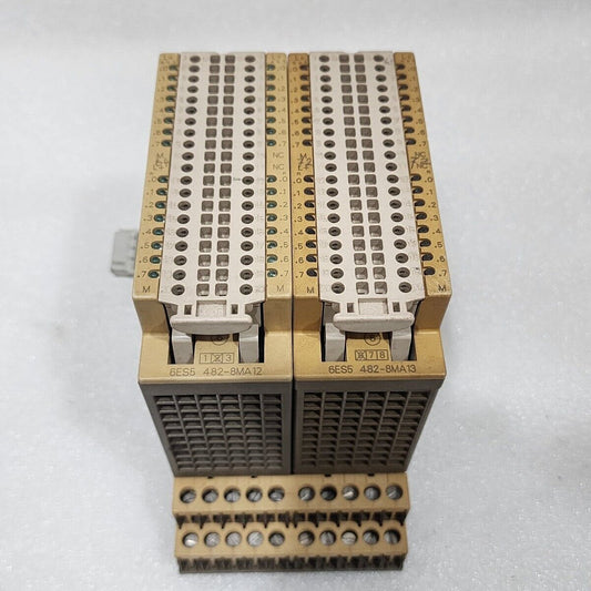 SIEMENS 6ES5 482-8MA12 DIGITAL INPUT/OUTPUT MODULE 6ES5 482-8MA13