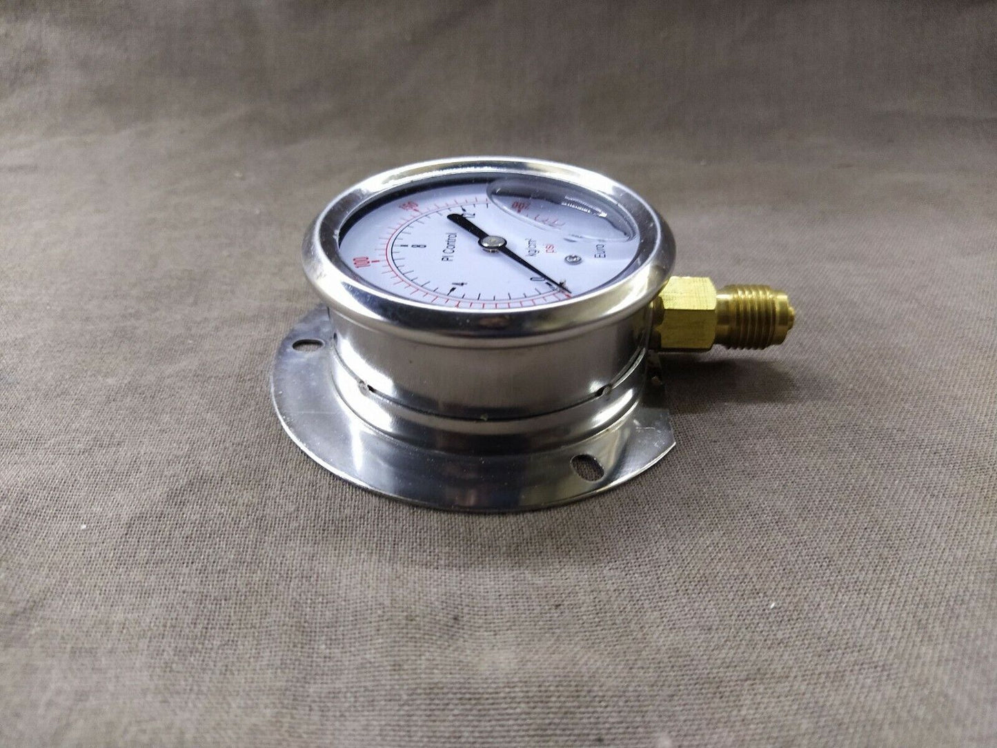 Europe PI Control Pressure Gauge 0-16 KG/CM2 PSI 63MM SS CASE