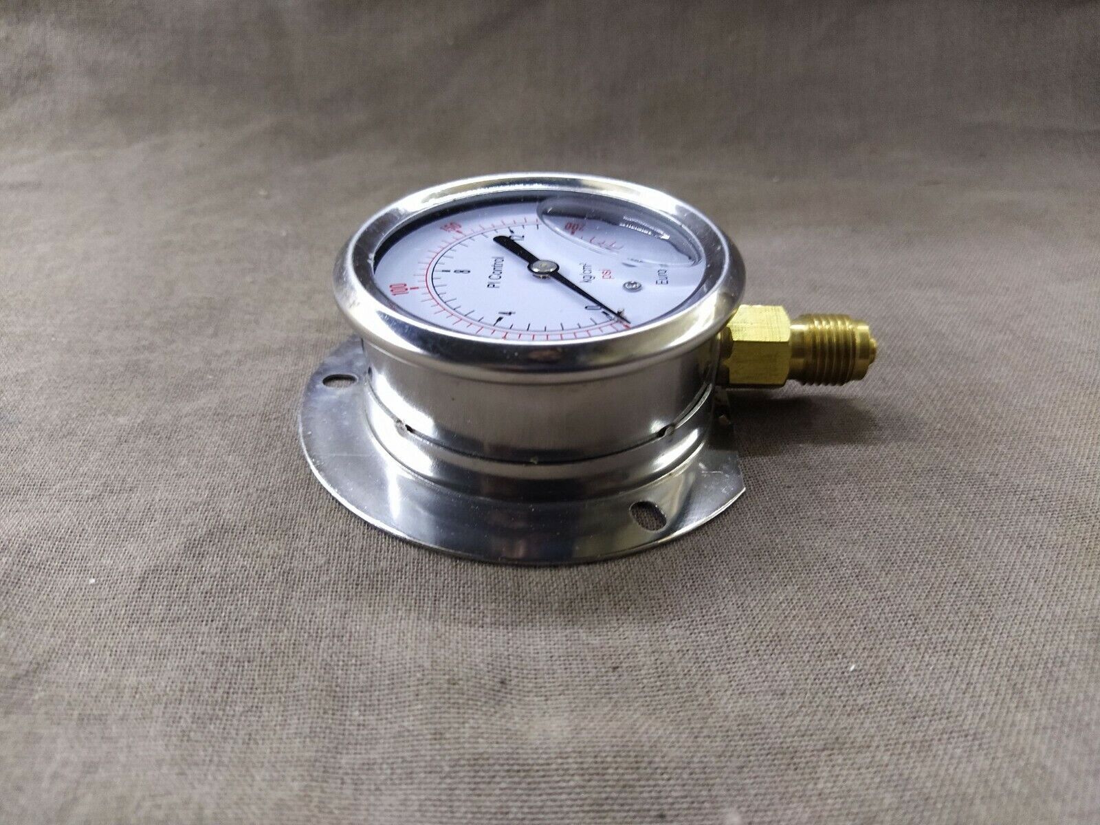 Europe PI Control Pressure Gauge 0-16 KG/CM2 PSI 63MM SS CASE